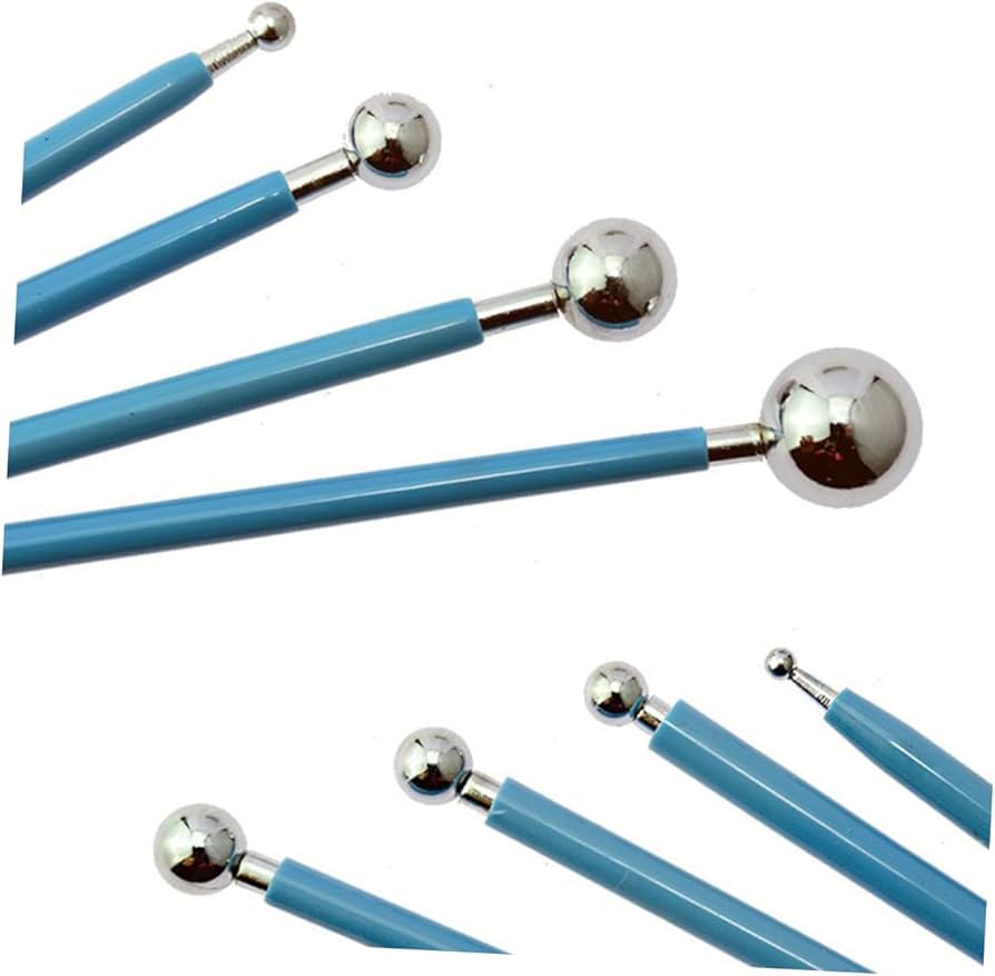 4'Lü Metal Uçlu Marzipan Set