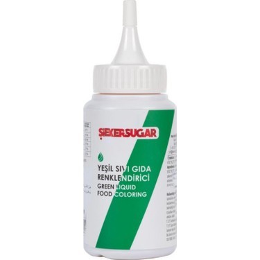 Seker & Sugar Yenilebilir Sıvı Gıda Boyaları 150 Ml