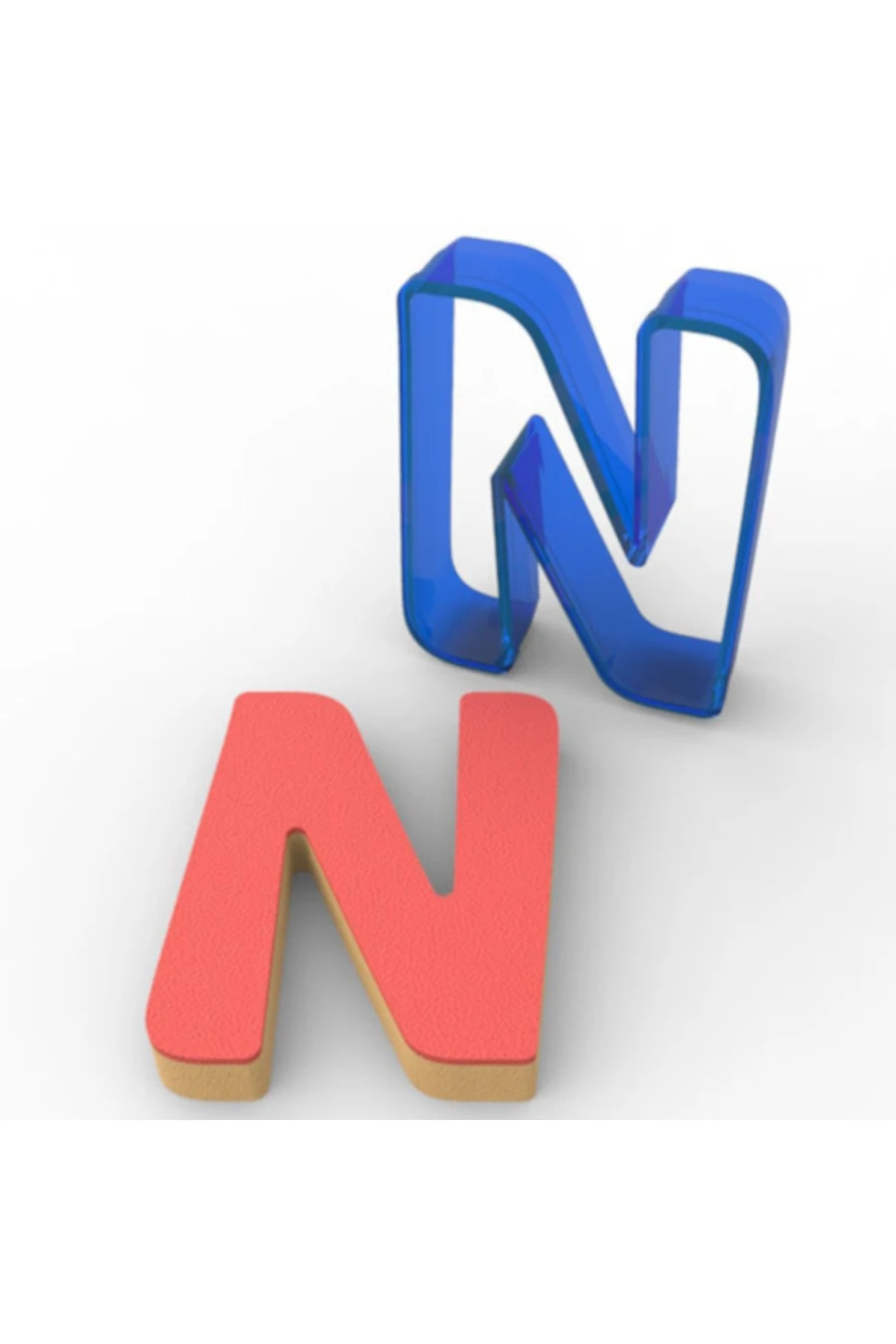 Polikarbon Kurabiye Kalıbı Harfler - N