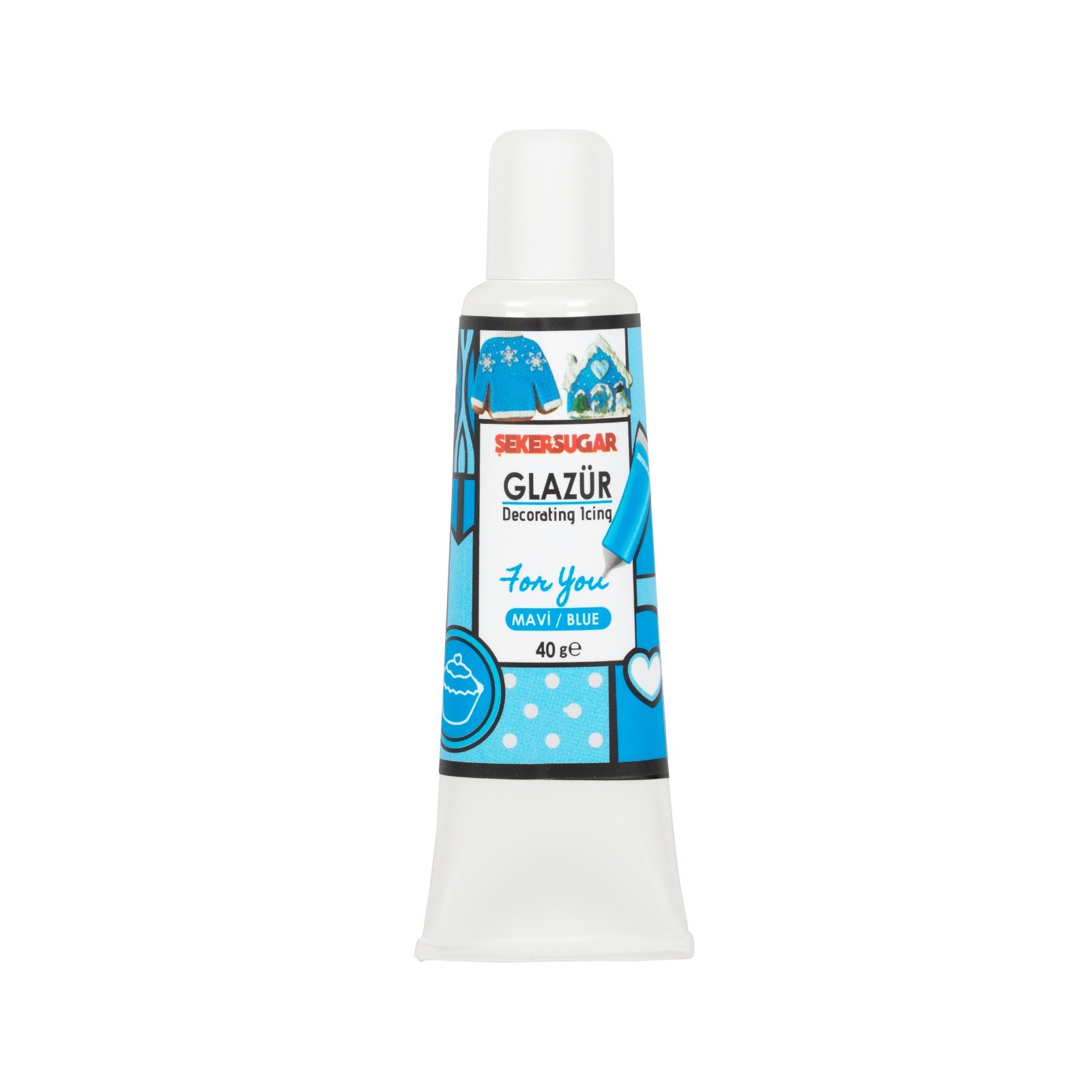 Seker & Sugar Glazürler 40 Gr