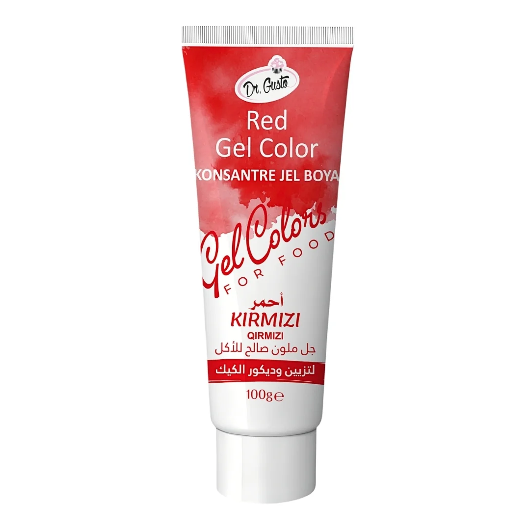 Dr Gusto Jel Boya 100 Gr - Süper Kırmızı