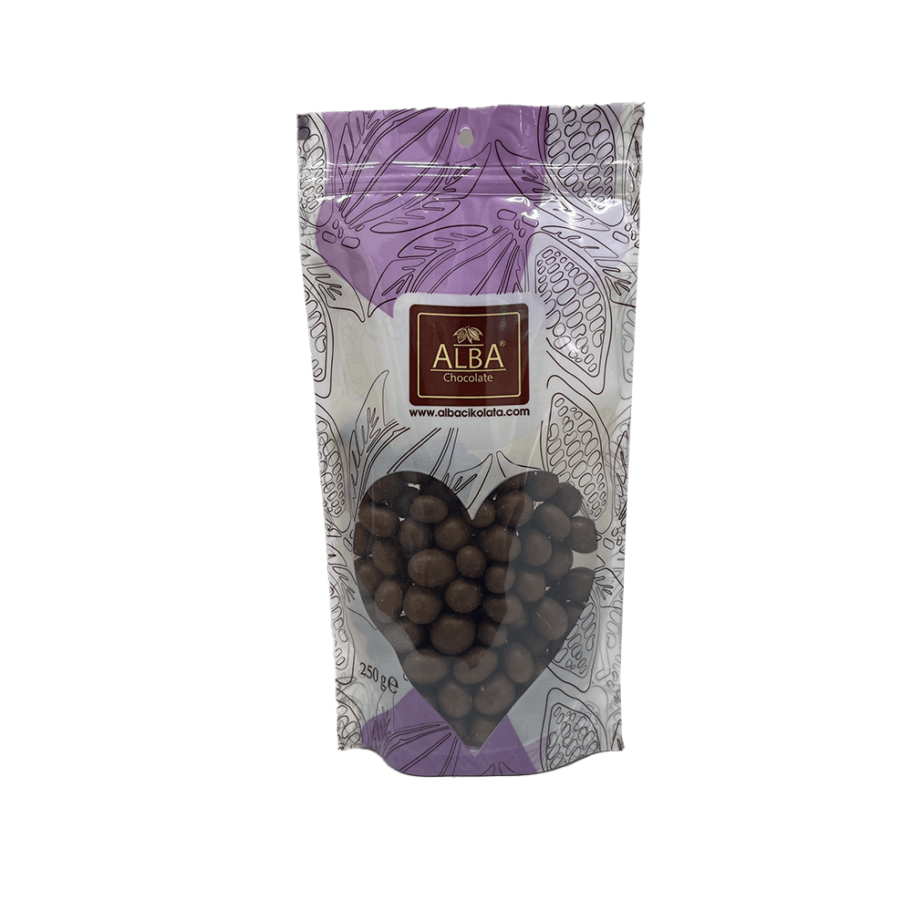 Alba 250 Gr Sütlü Kokolin Kaplı Mat Fıstık