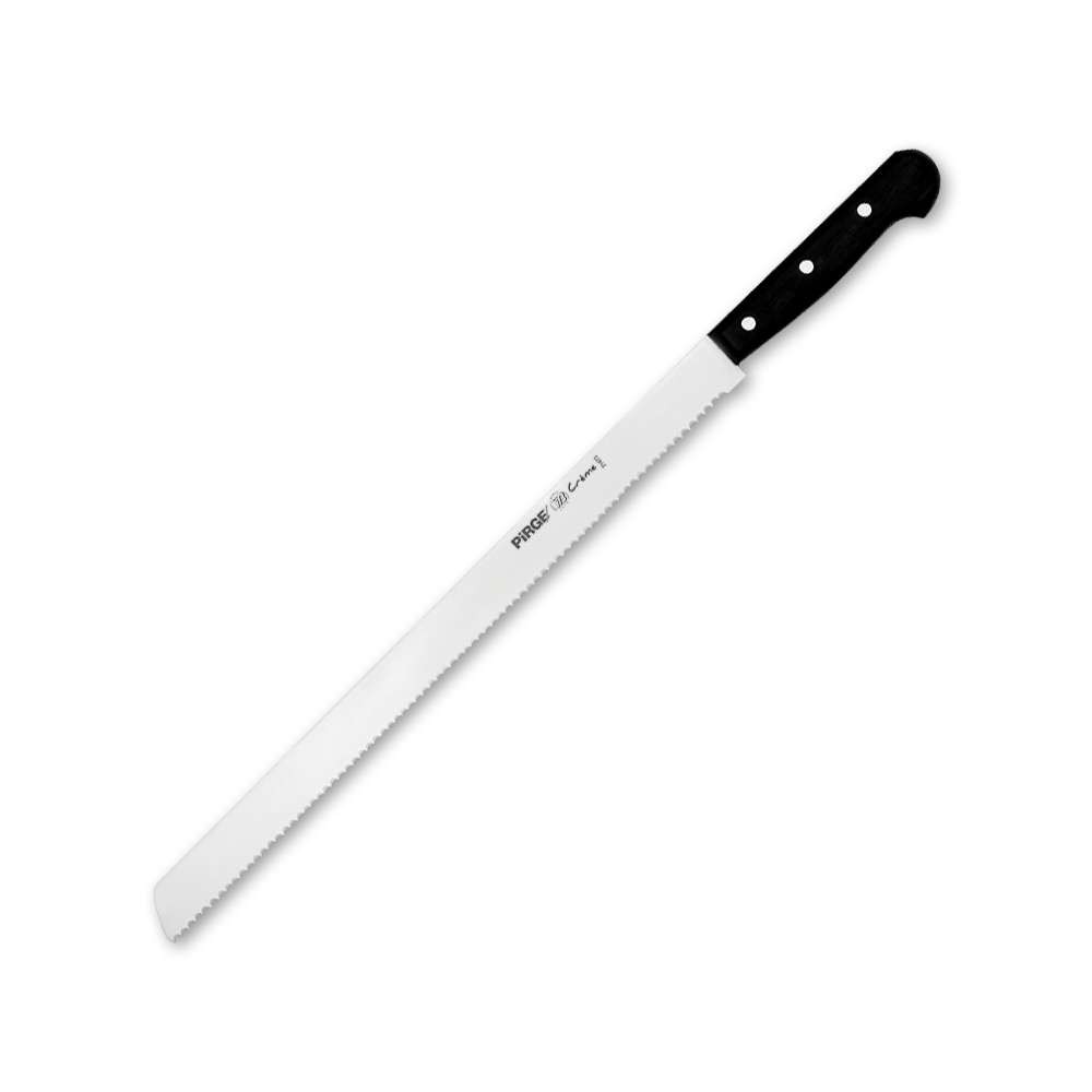 Pirge Creme Pasta Bıçağı Dişli Dar 30 Cm