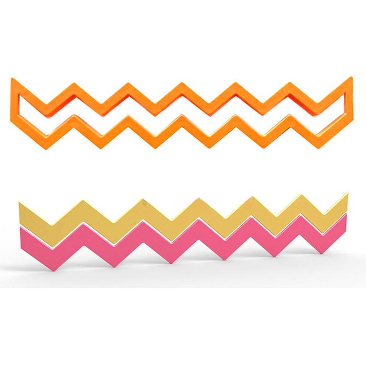 Zigzag Desen Pasta Çevre Kesici
