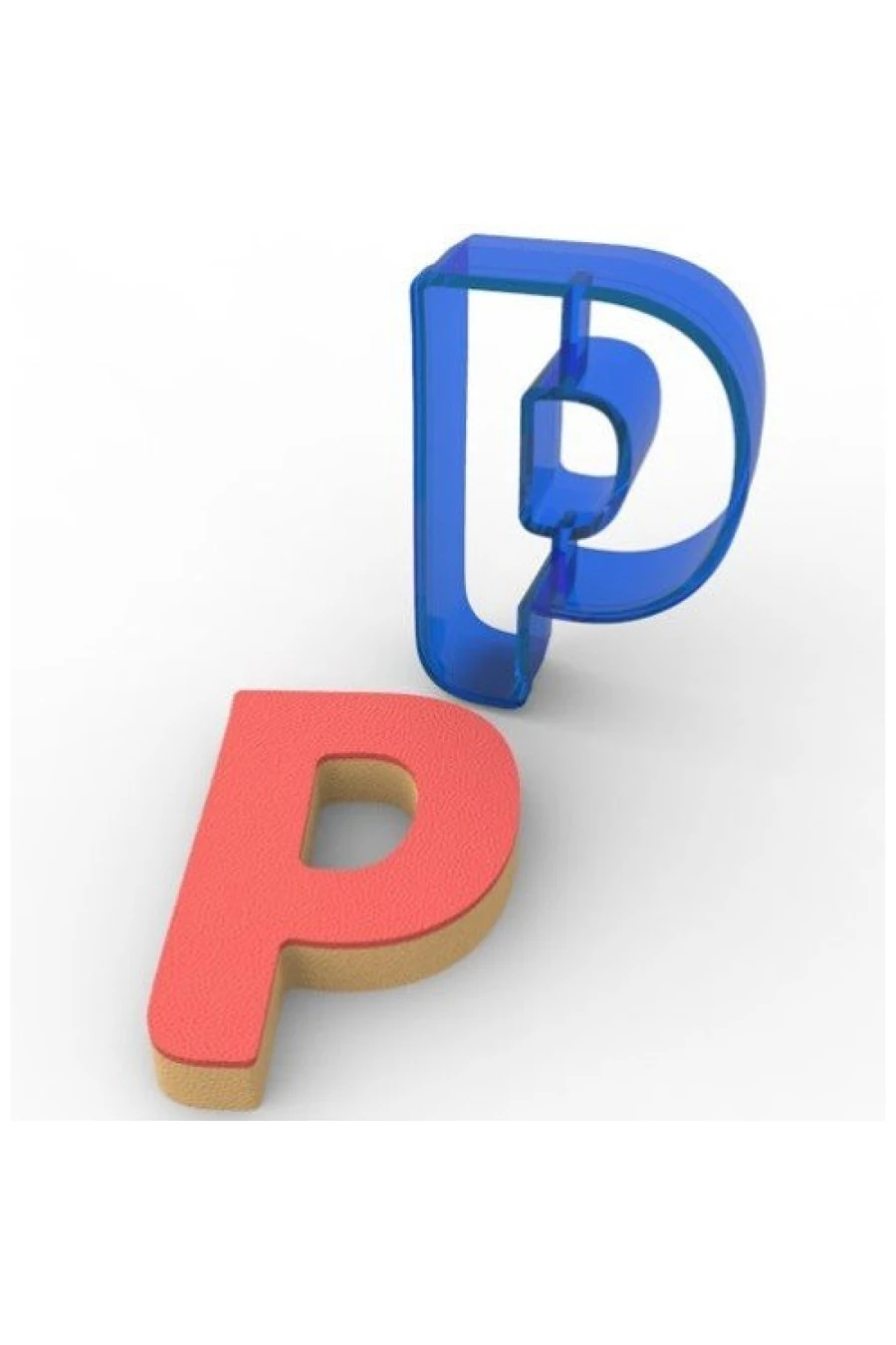 Polikarbon Kurabiye Kalıbı Harfler - P