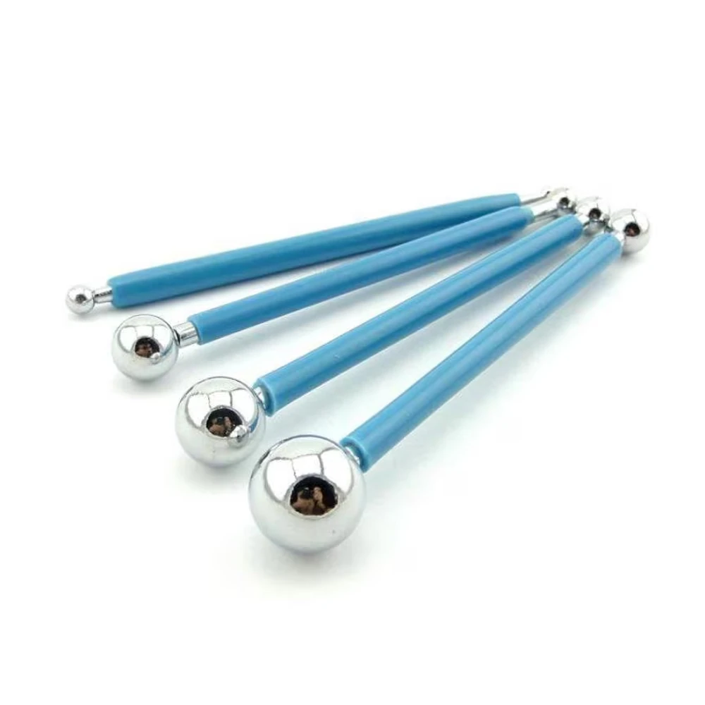 4'Lü Metal Uçlu Marzipan Set