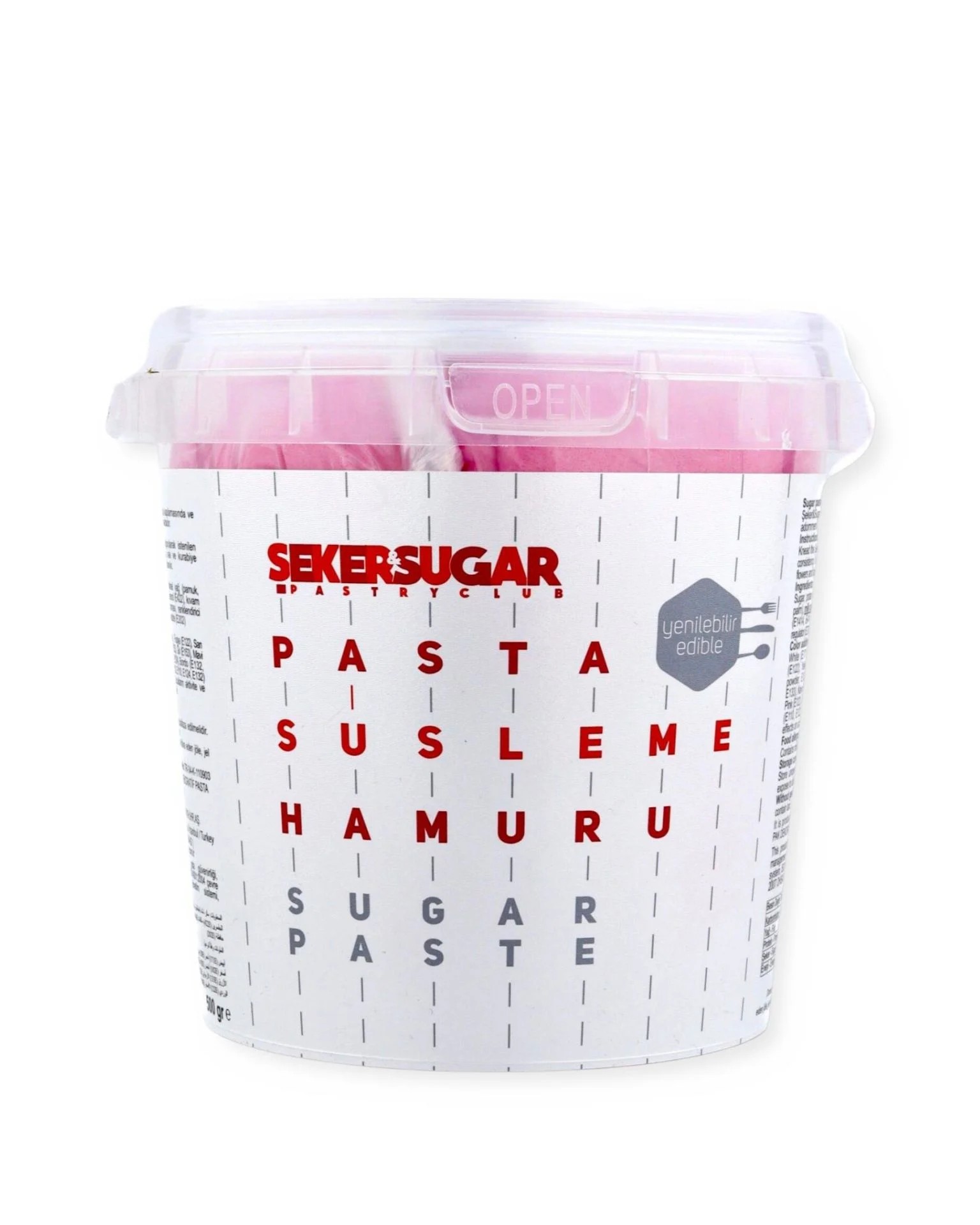 Şeker&Sugar Şeker Hamuru - Pembe