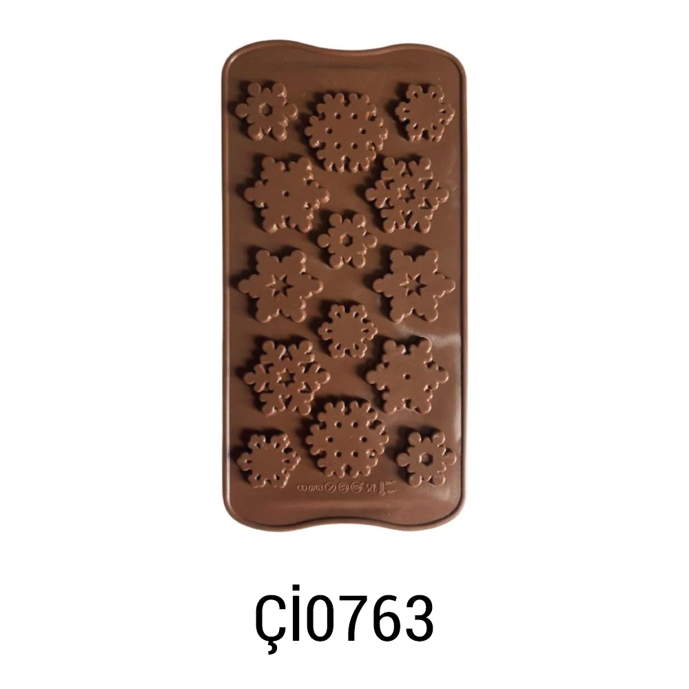 Silikon Çikolata Kalıbı - No:34