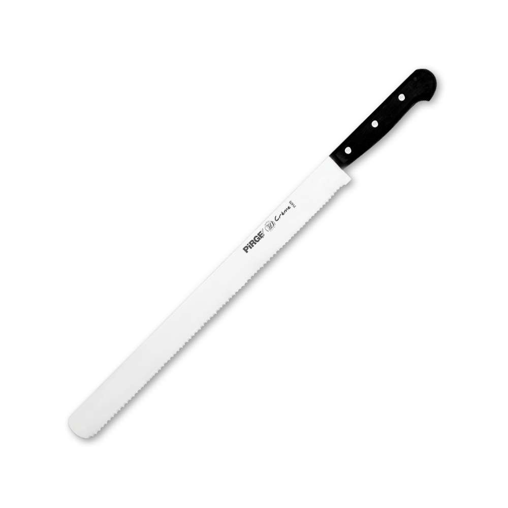 Pirge Creme Pasta Bıçağı Dişli Geniş 35 Cm