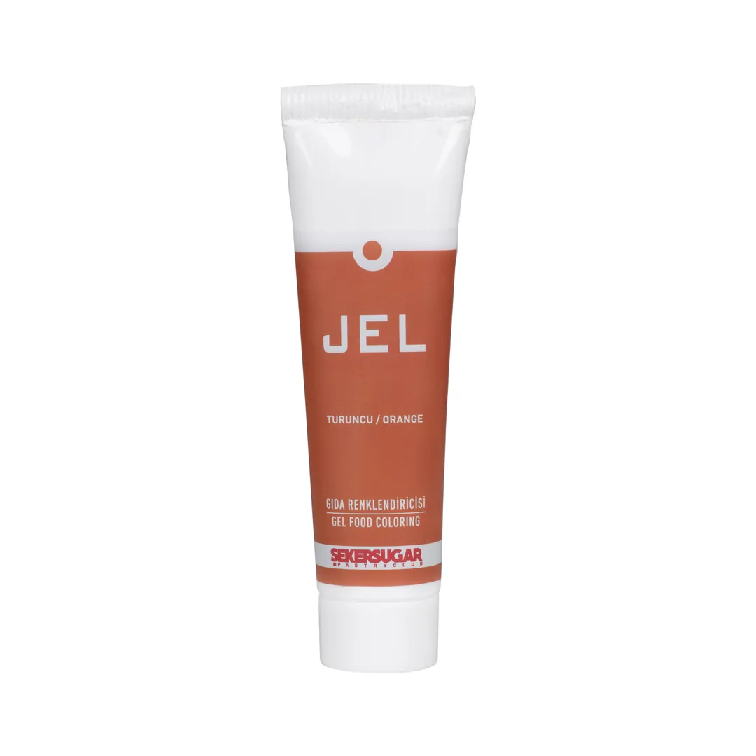 Şeker&Sugar Jel Gıda Boyası 100 Gr - Turuncu