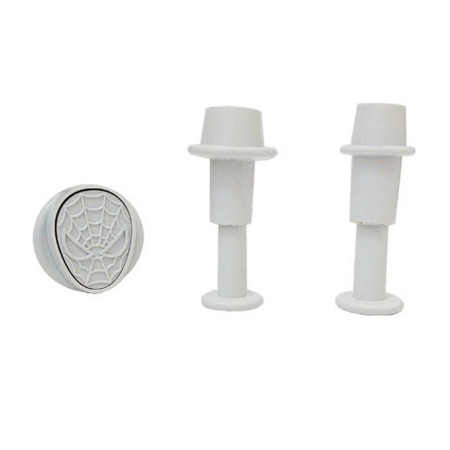 Mini Enjektörlü Kurabiye Kalıpları - Örümcek Adam