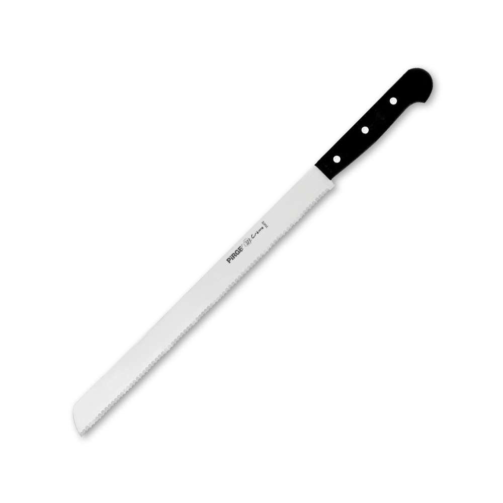 Pirge Creme Pasta Bıçağı Dişli Dar 35 Cm