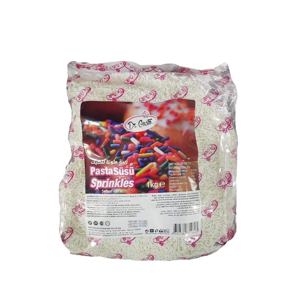 Dr.Gusto Granül 1 Kg - Beyaz