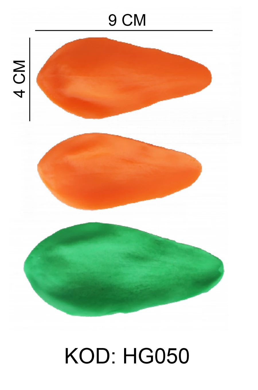 Yaprak Figürlü Gıda Silikon Kalıbı - HG050