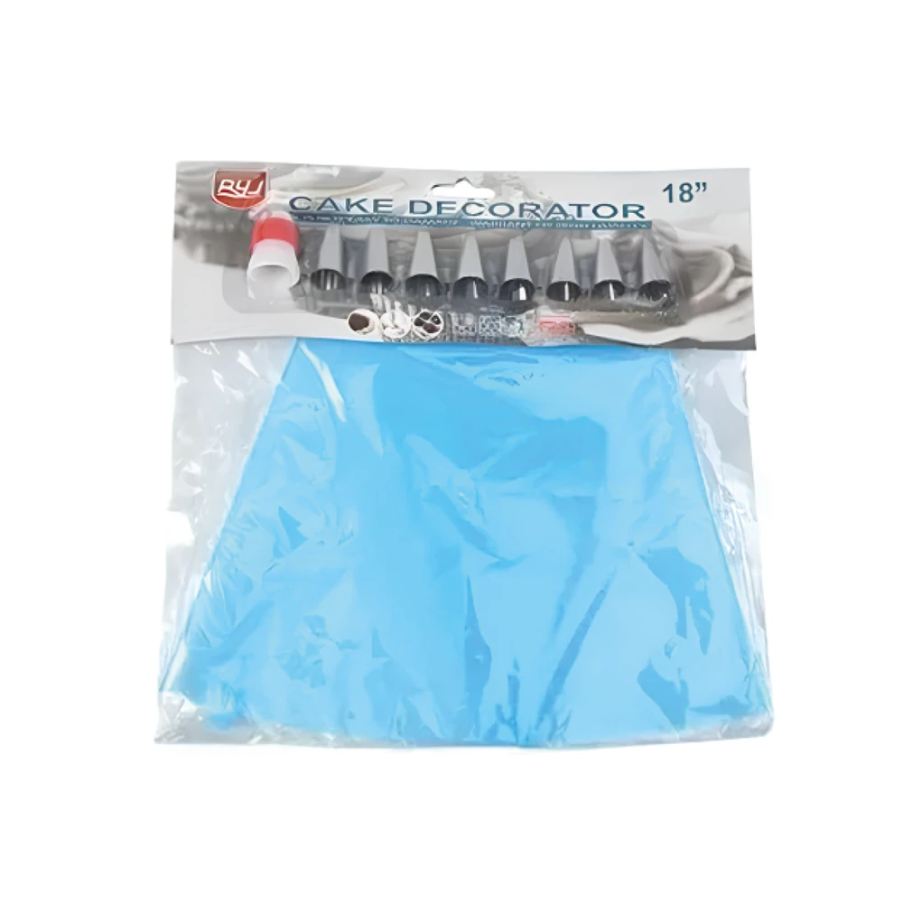 10 Parça Silikon Torba Set