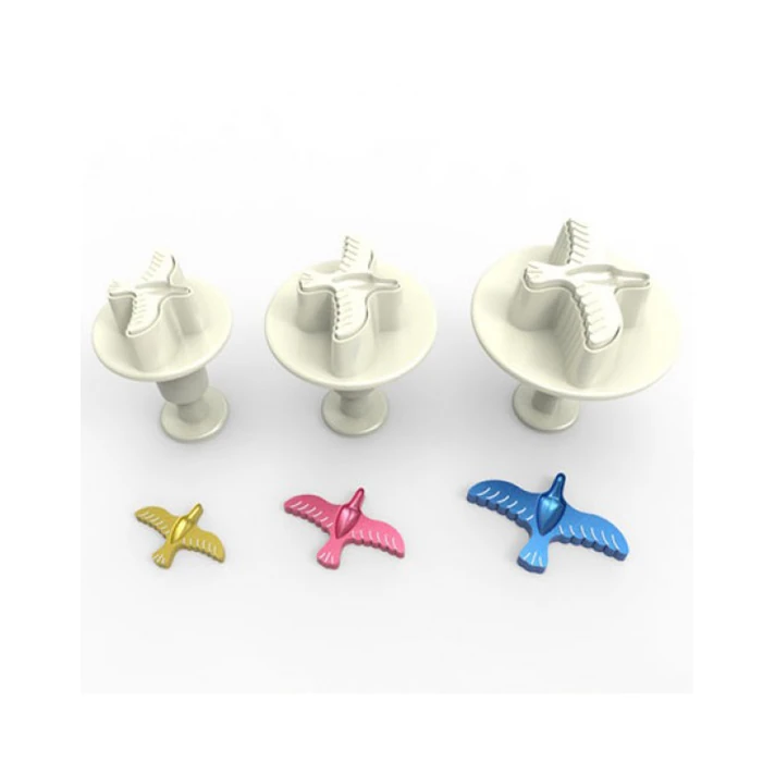 Mini Enjektörlü Kurabiye Kalıpları - Kuş