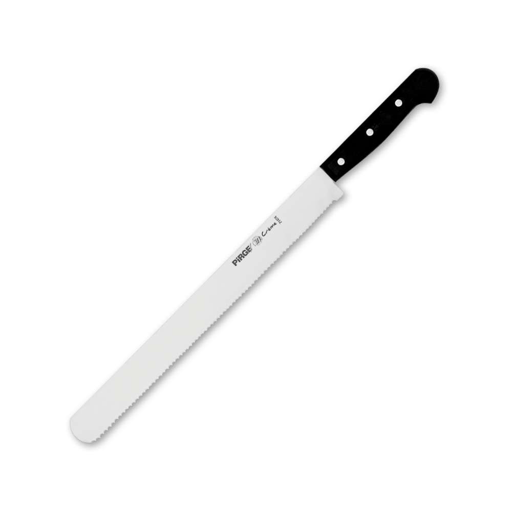 Pirge Creme Pasta Bıçağı Dişli Geniş 30 Cm