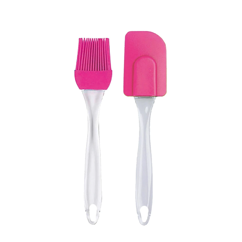 Silikon Spatula Ve Fırça Set