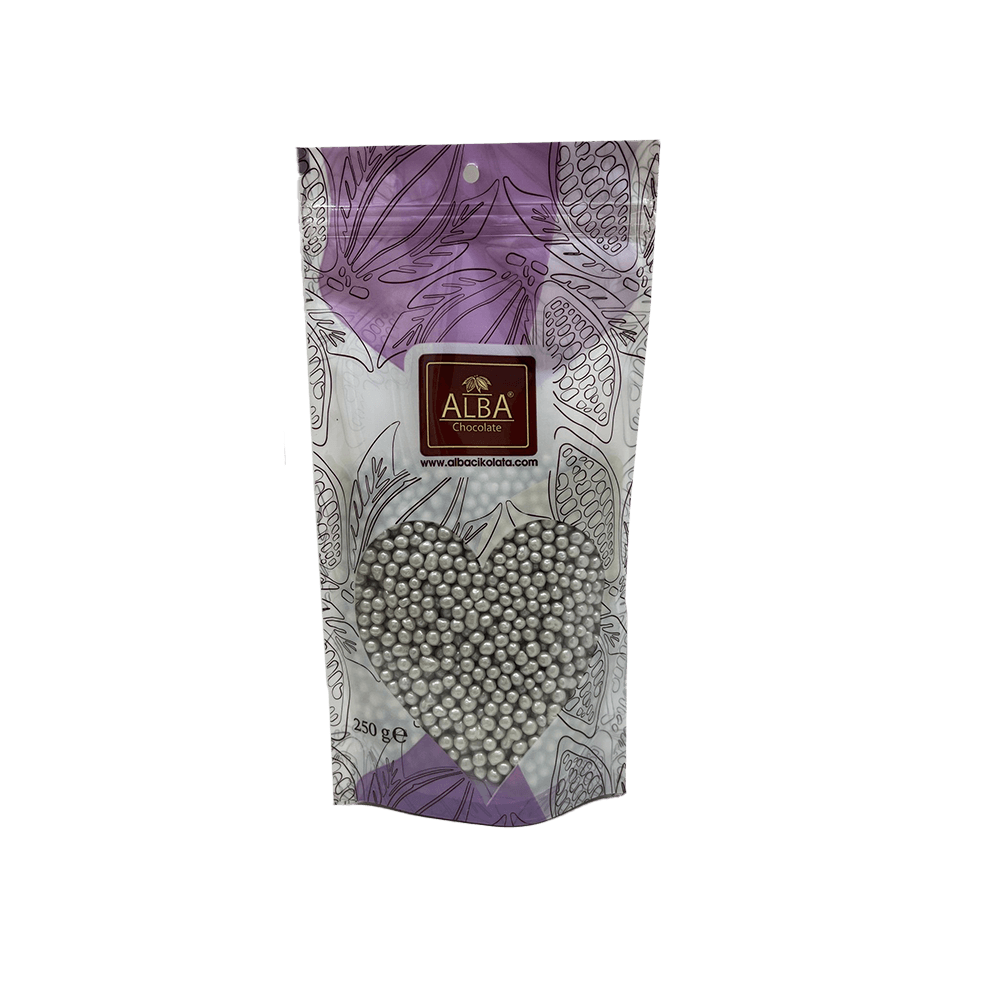 Alba 250 Gr Kokolin Kaplı Pirinç Patlağı - Gümüş