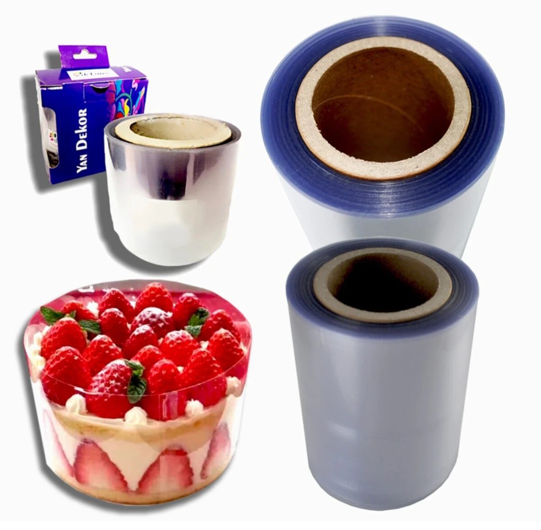 250 Mt Şeffaf Yan Dekor Transfer Jelatinler - 7 CM