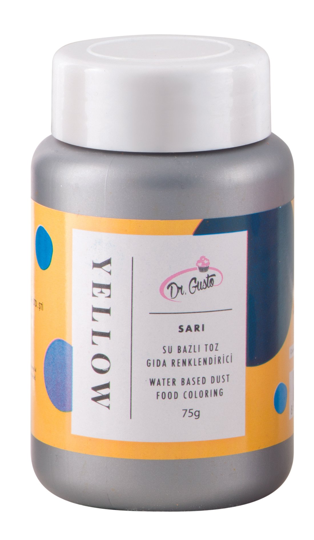 Dr Gusto Su Bazlı Toz Boya 75 Gr - Sarı