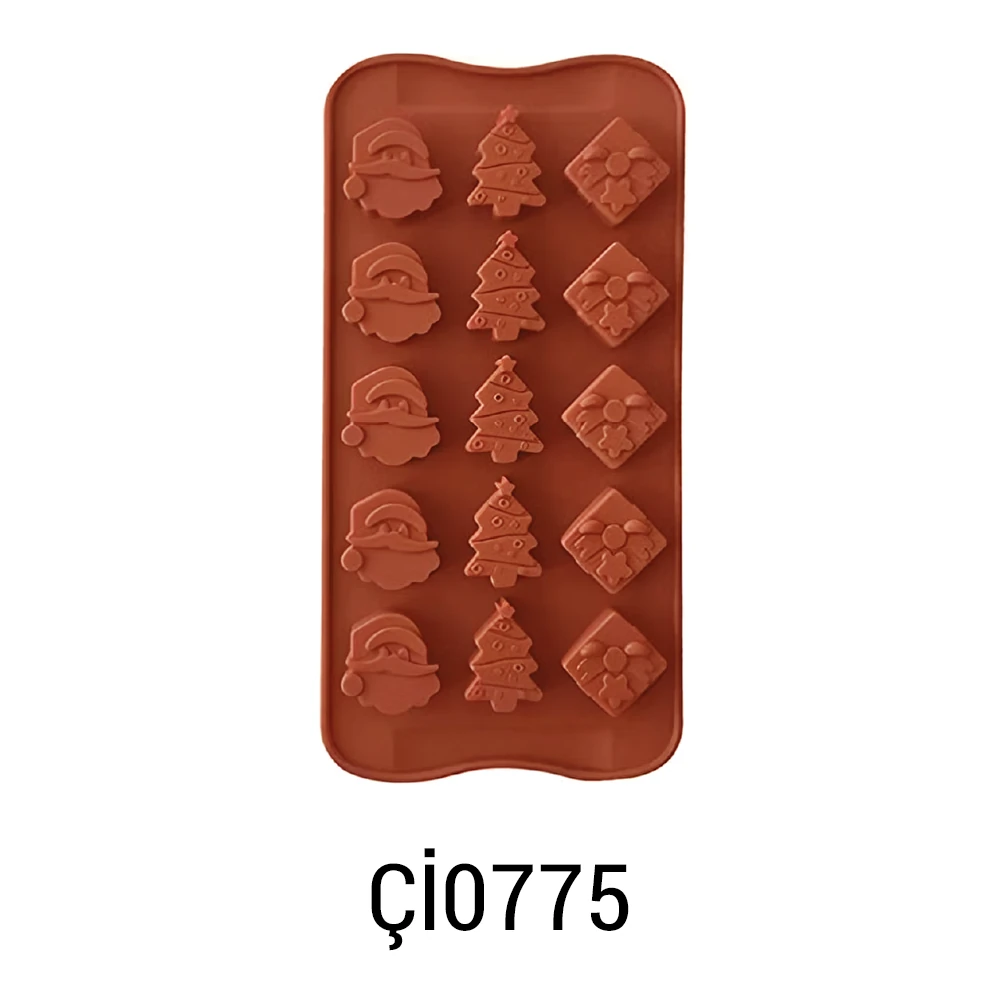 Silikon Çikolata Kalıbı - No:33