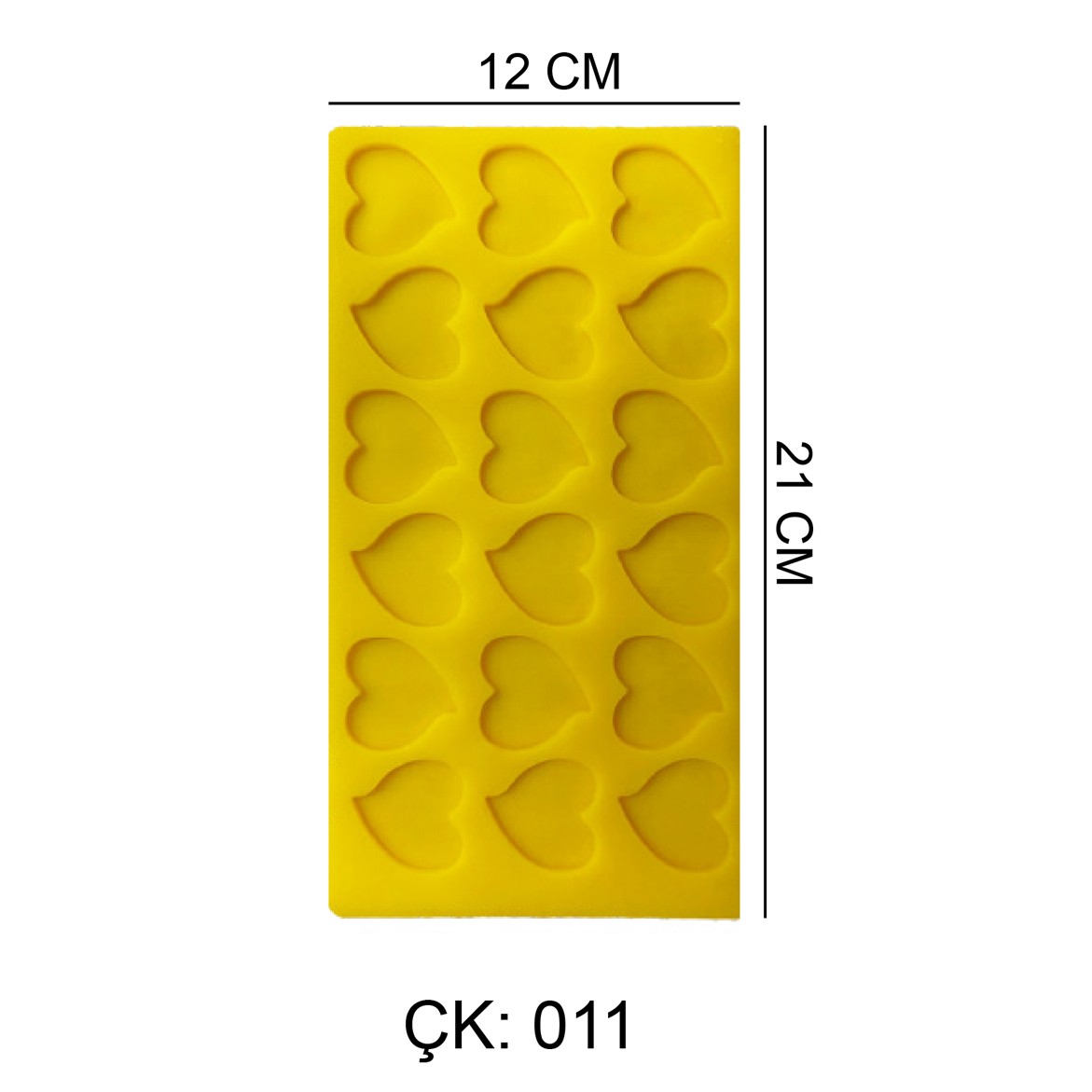 18'Li Kalpler Silikon Çikolata Kalıbı Çk011