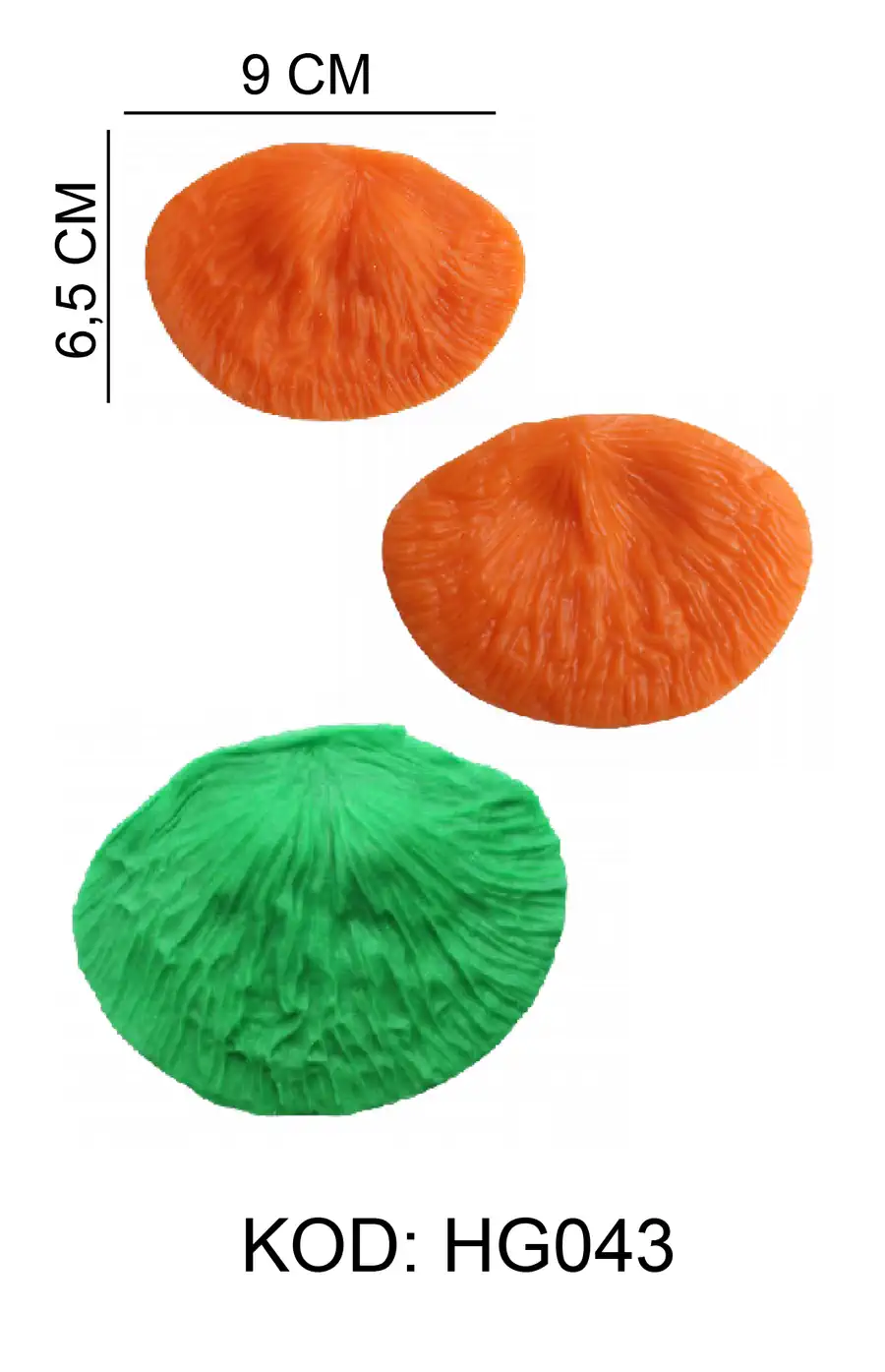 Yaprak Figürlü Gıda Silikon Kalıbı - HG043