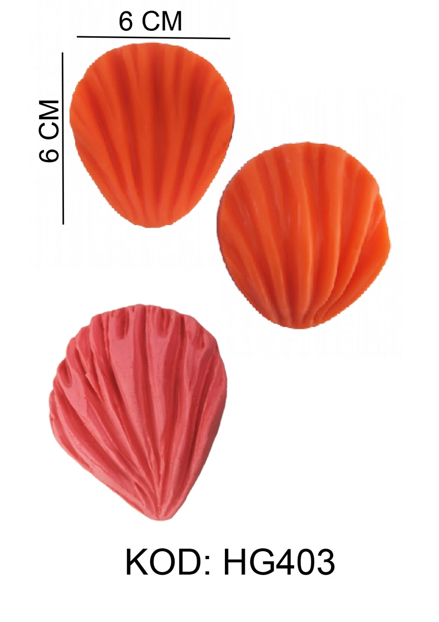 Yaprak Figürlü Gıda Silikon Kalıbı - HG403