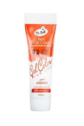 Dr Gusto Jel Boya 100 Gr - Süper Kırmızı