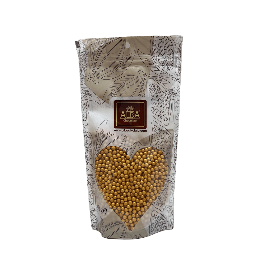 Alba 250 Gr Kokolin Kaplı Pirinç Patlağı - Altın