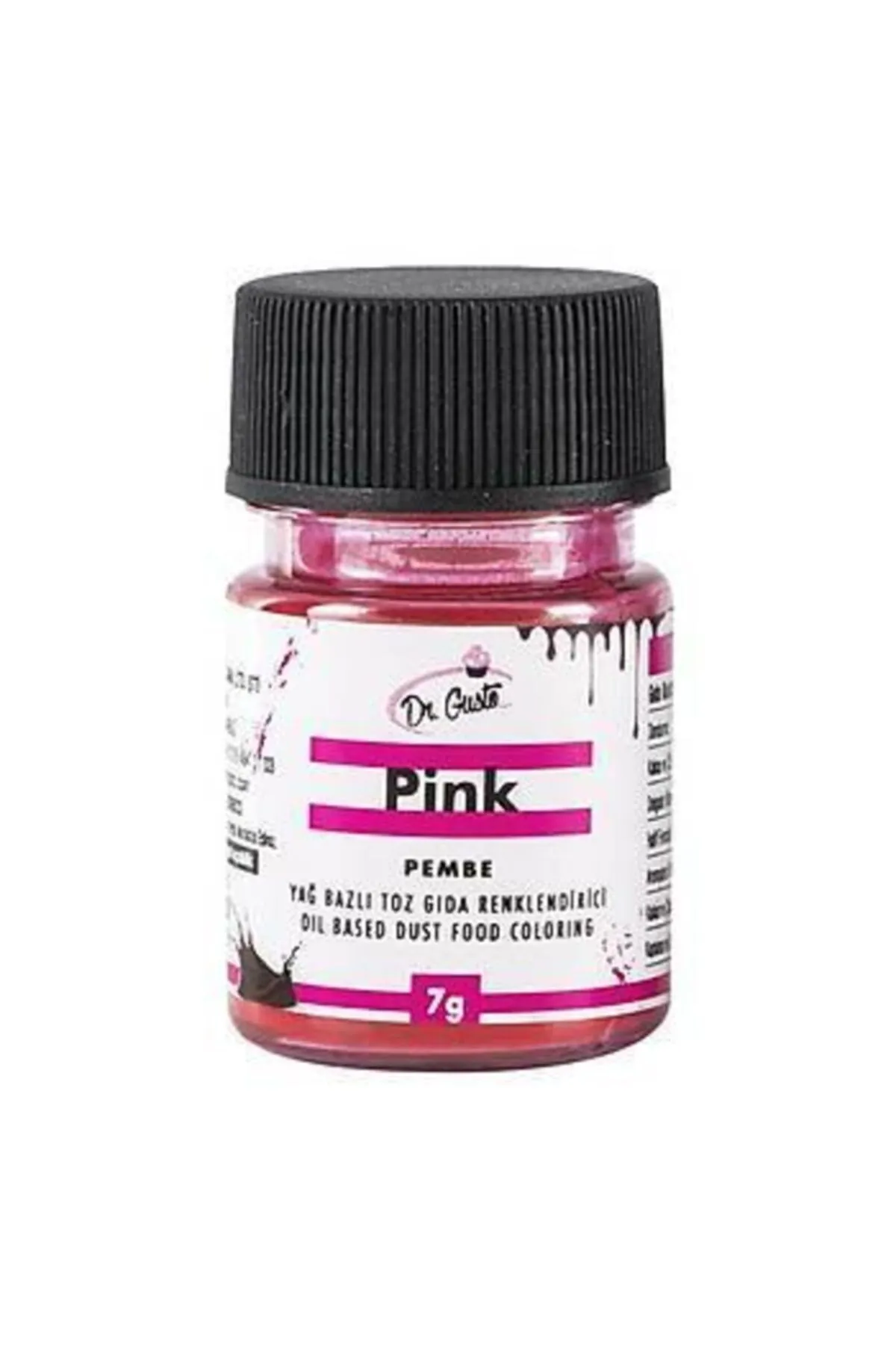 Dr Gusto Yağ Bazlı Toz Boya 7 Gr - Pembe