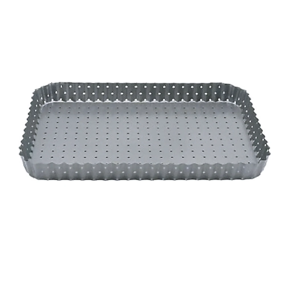 Teflon Delikli Dikdörtgen Tepsi