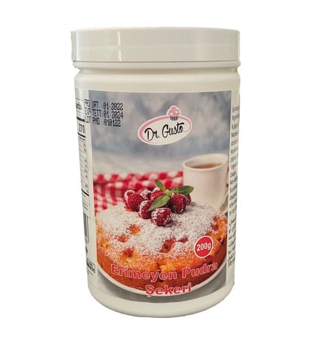 Dr.Gusto Pasta Katkı Maddeleri - Pudra Şekeri 200 Gr