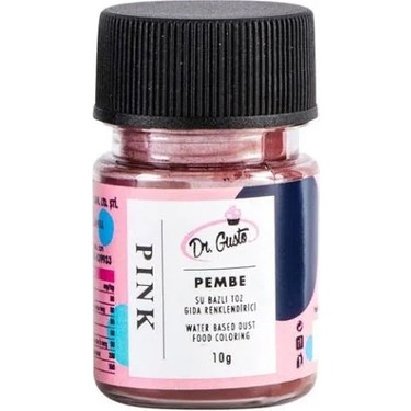 Dr Gusto Su Bazlı Toz Boya 10 Gr - Pembe