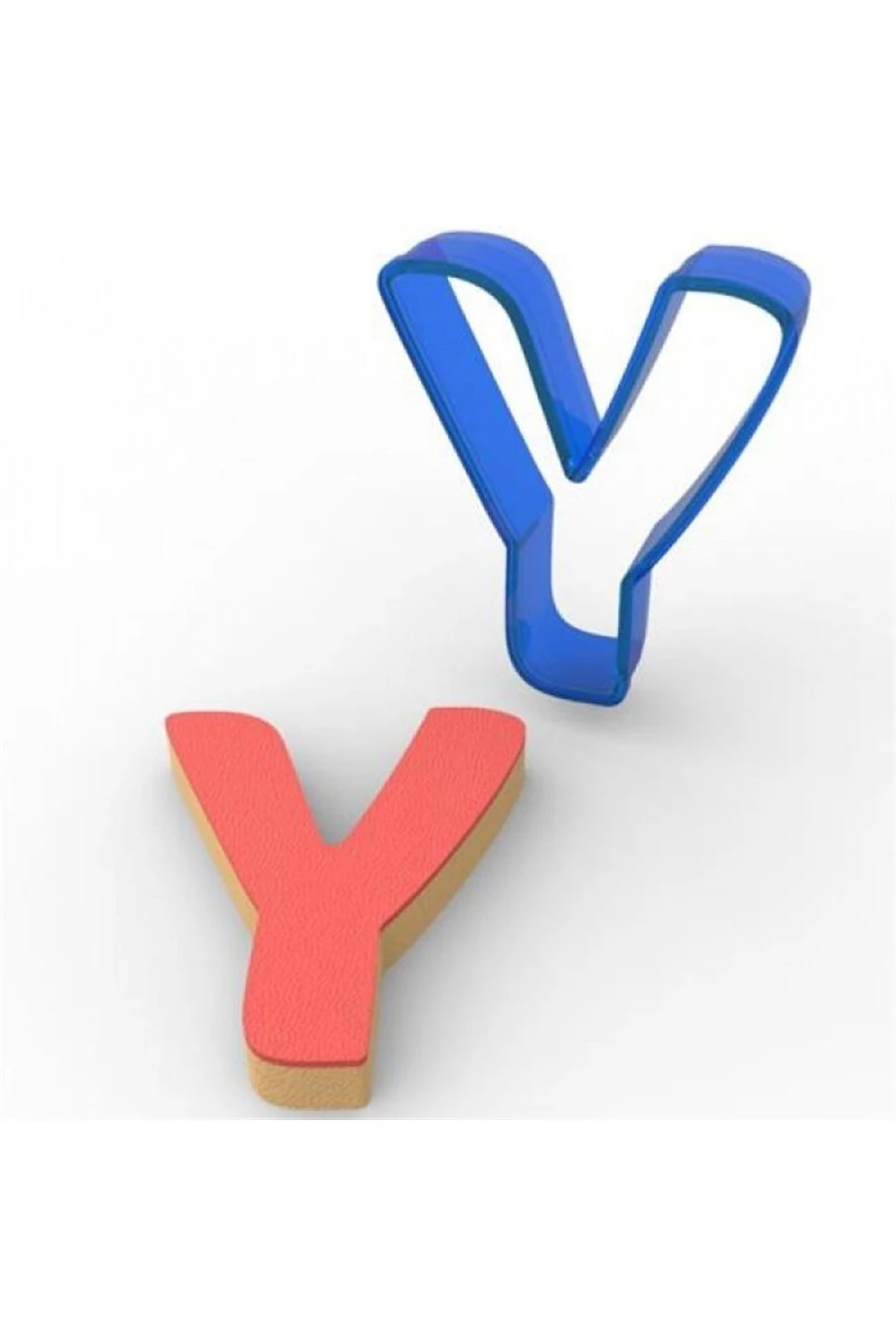 Polikarbon Kurabiye Kalıbı Harfler - Y