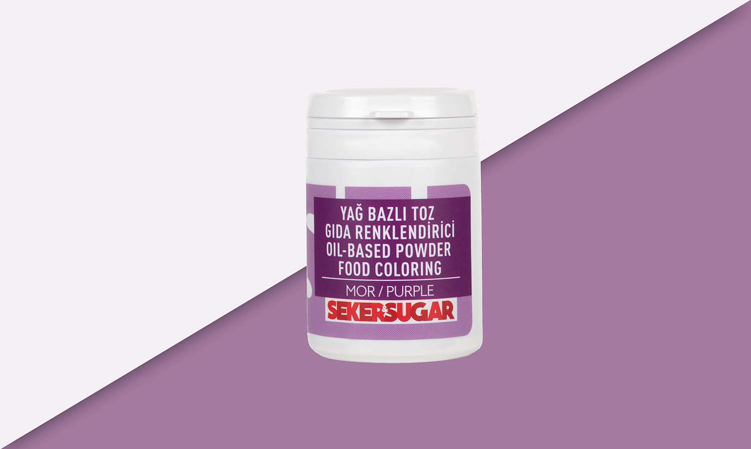 Seker & Sugar Yenilebilir Yağ Bazlı Toz Boyalar 15 Gr