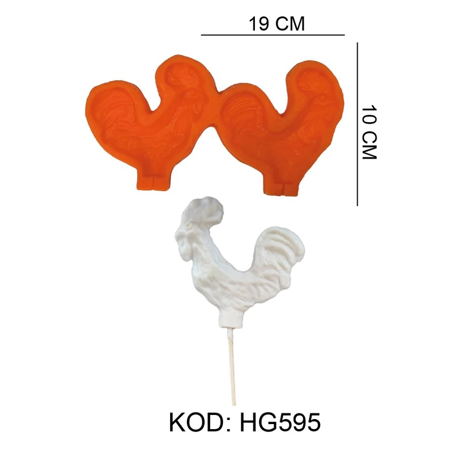 Çubuklu Gıda Silikon Kalıbı - HG595