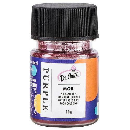 Dr Gusto Su Bazlı Toz Boya 10 Gr - Mor