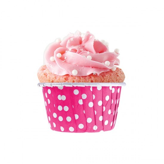 Muffin Cupcake Puantiyeli Pet Kapsül