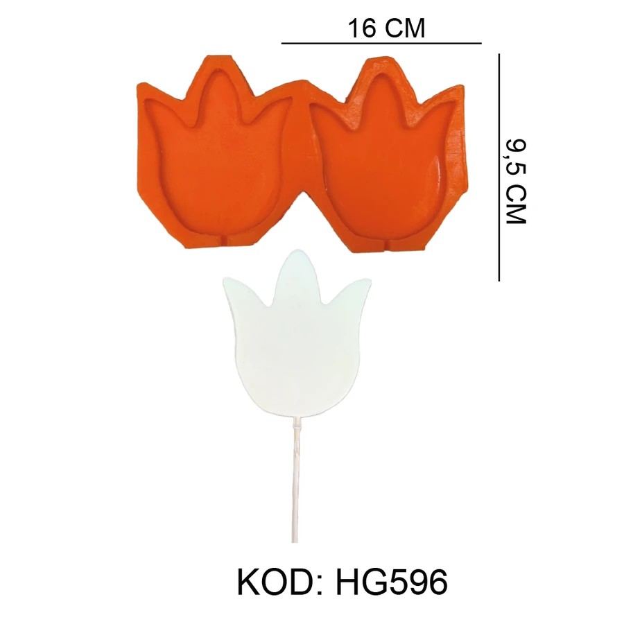 Çubuklu Gıda Silikon Kalıbı - HG596