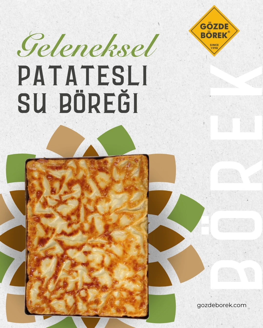 Patatesli Su Böreği (3,5 Kg)