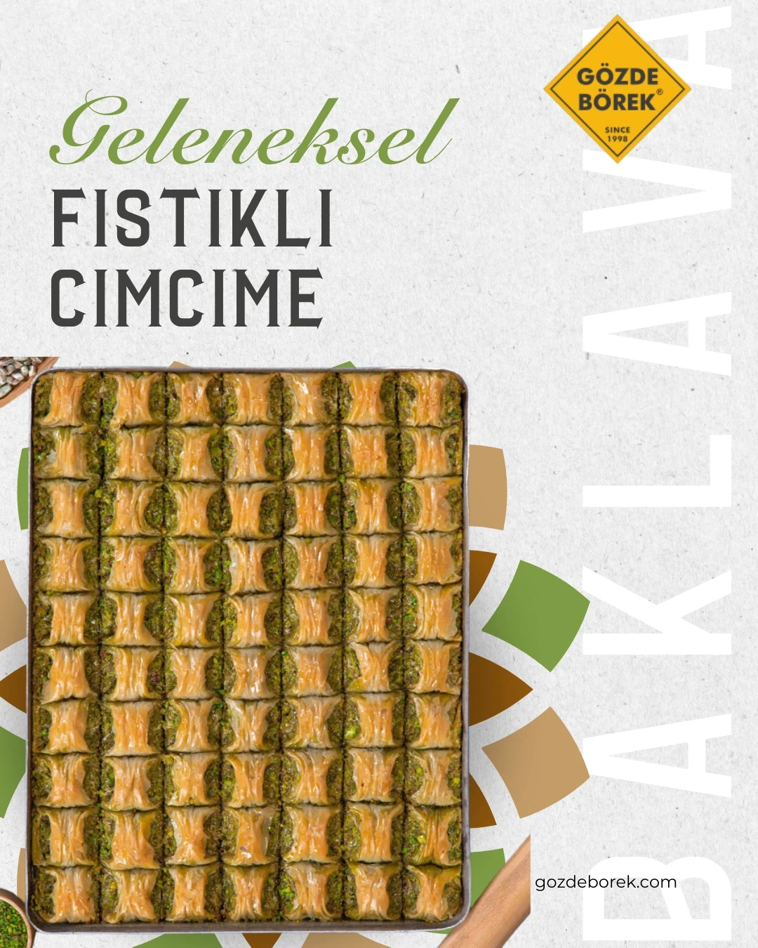 Fıstıklı Cimcime (3,80 Kg)