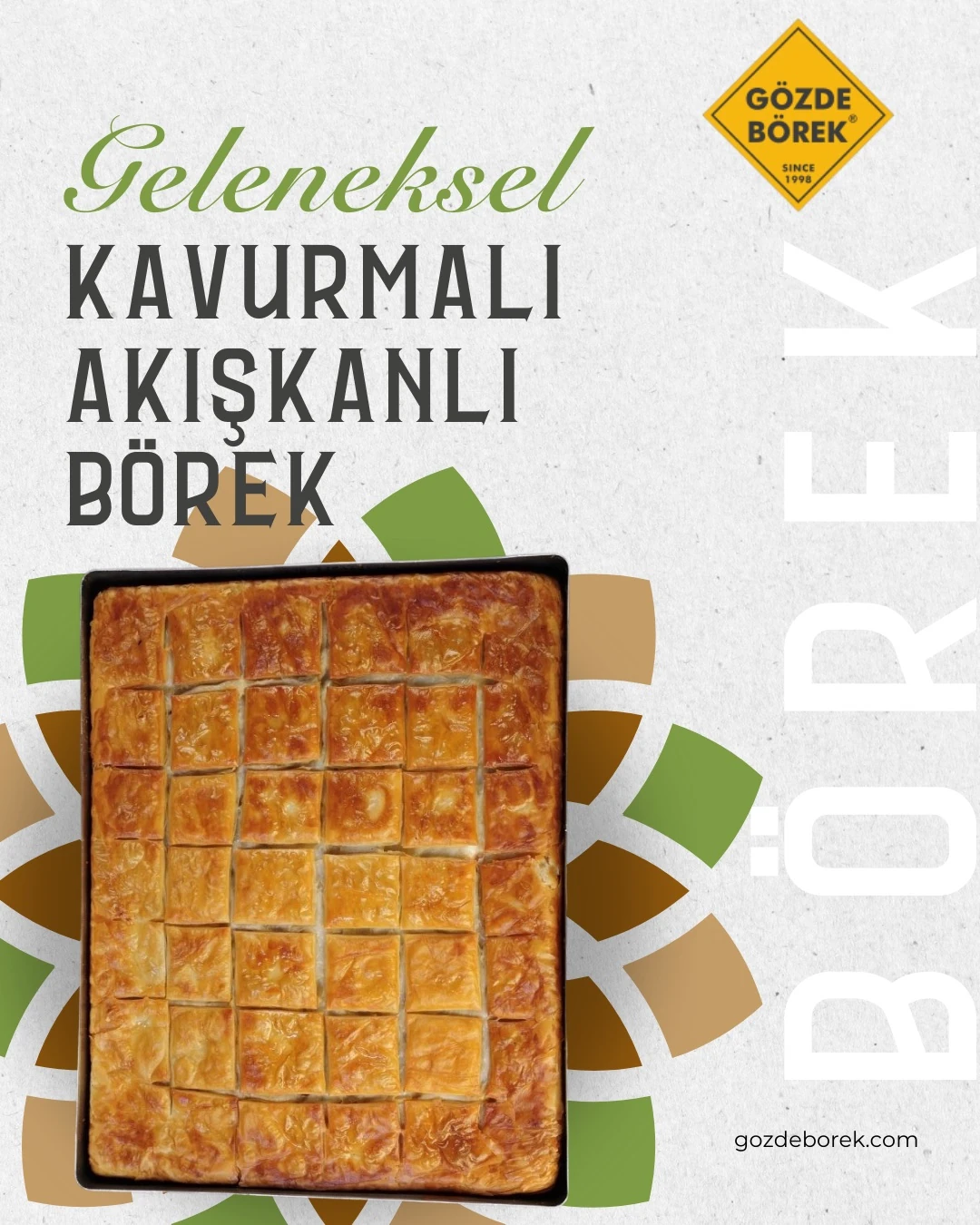 Kavurma Kaşarlı Adana Akışkanlı Börek (3 Kg)
