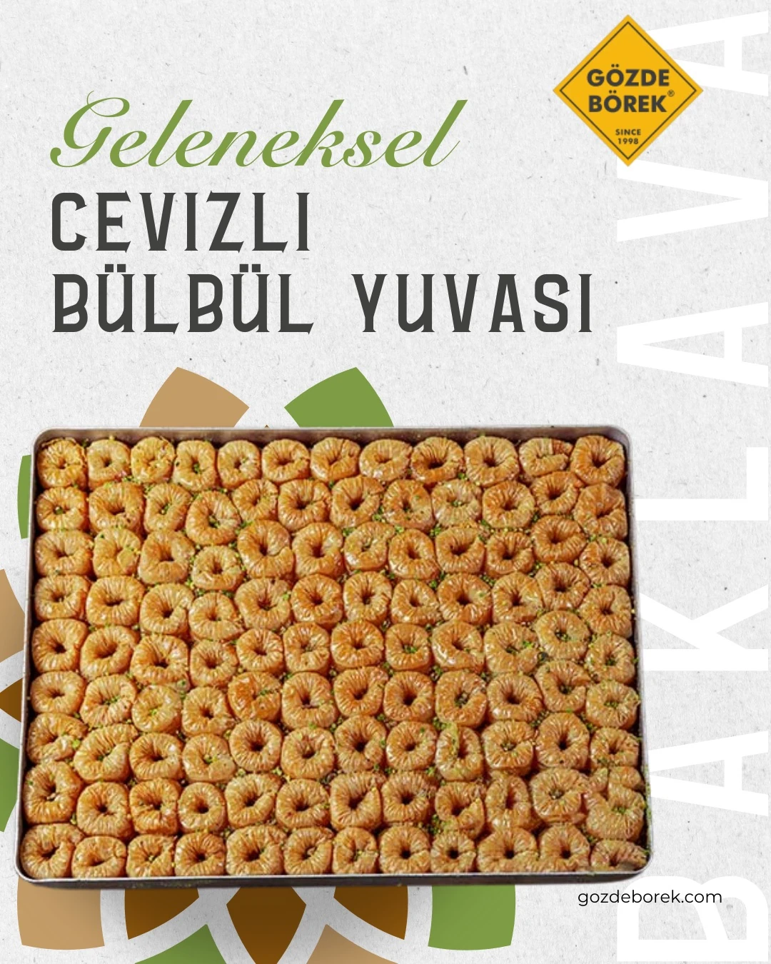 Cevizli Bülbül Yuvası (3,80 Kg)