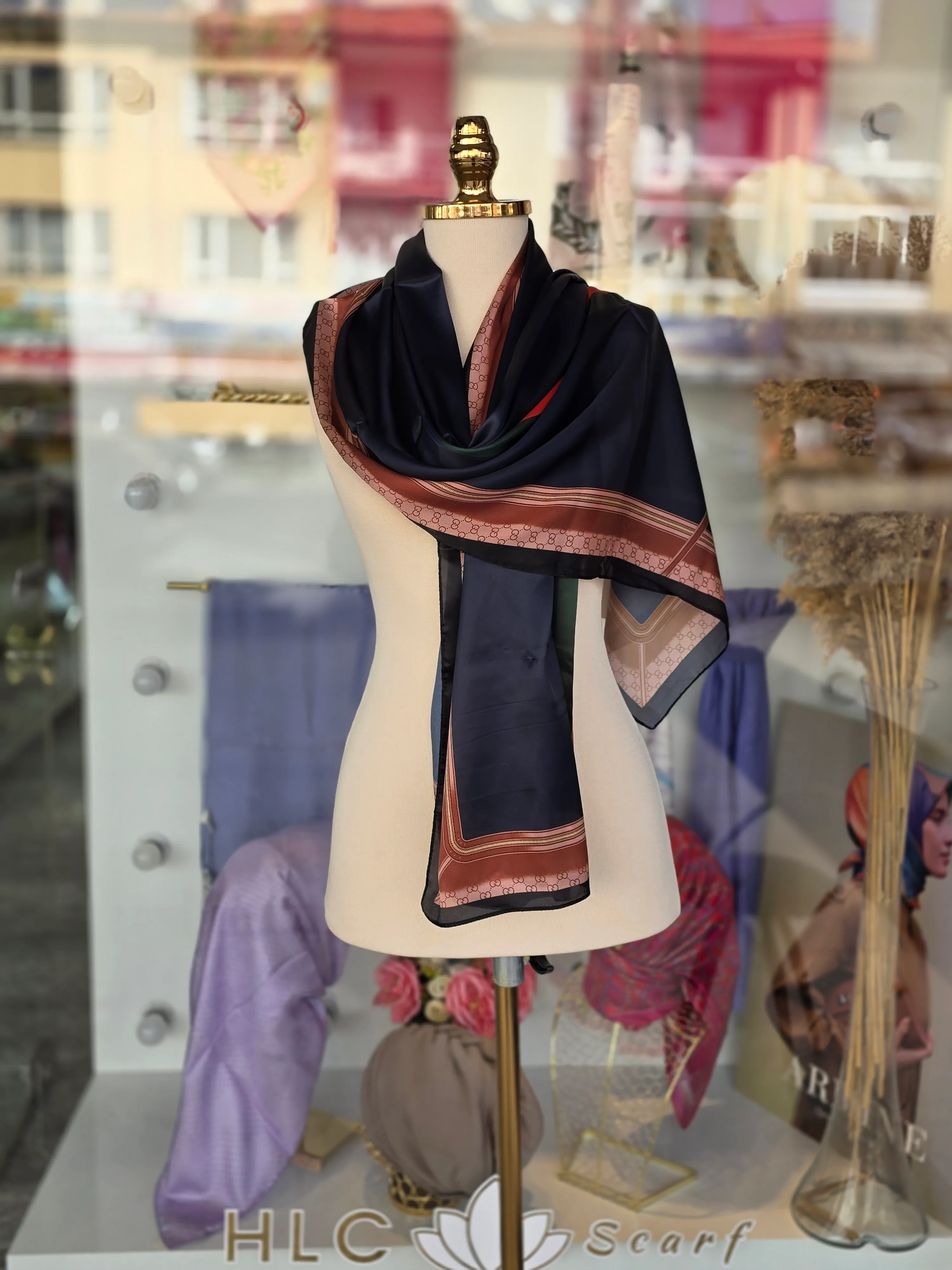 İTHAL MARKA İPEK VUAL ŞAL