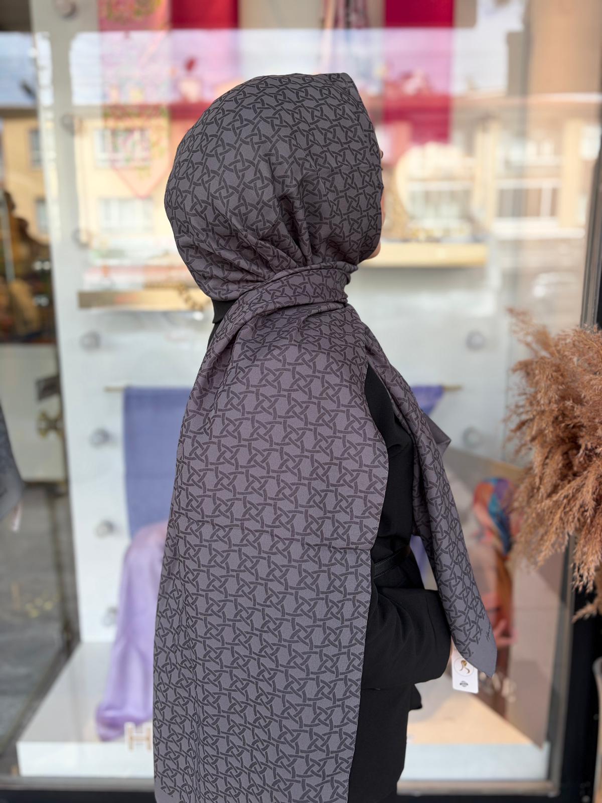 Valery Pamuk Polyester Şal