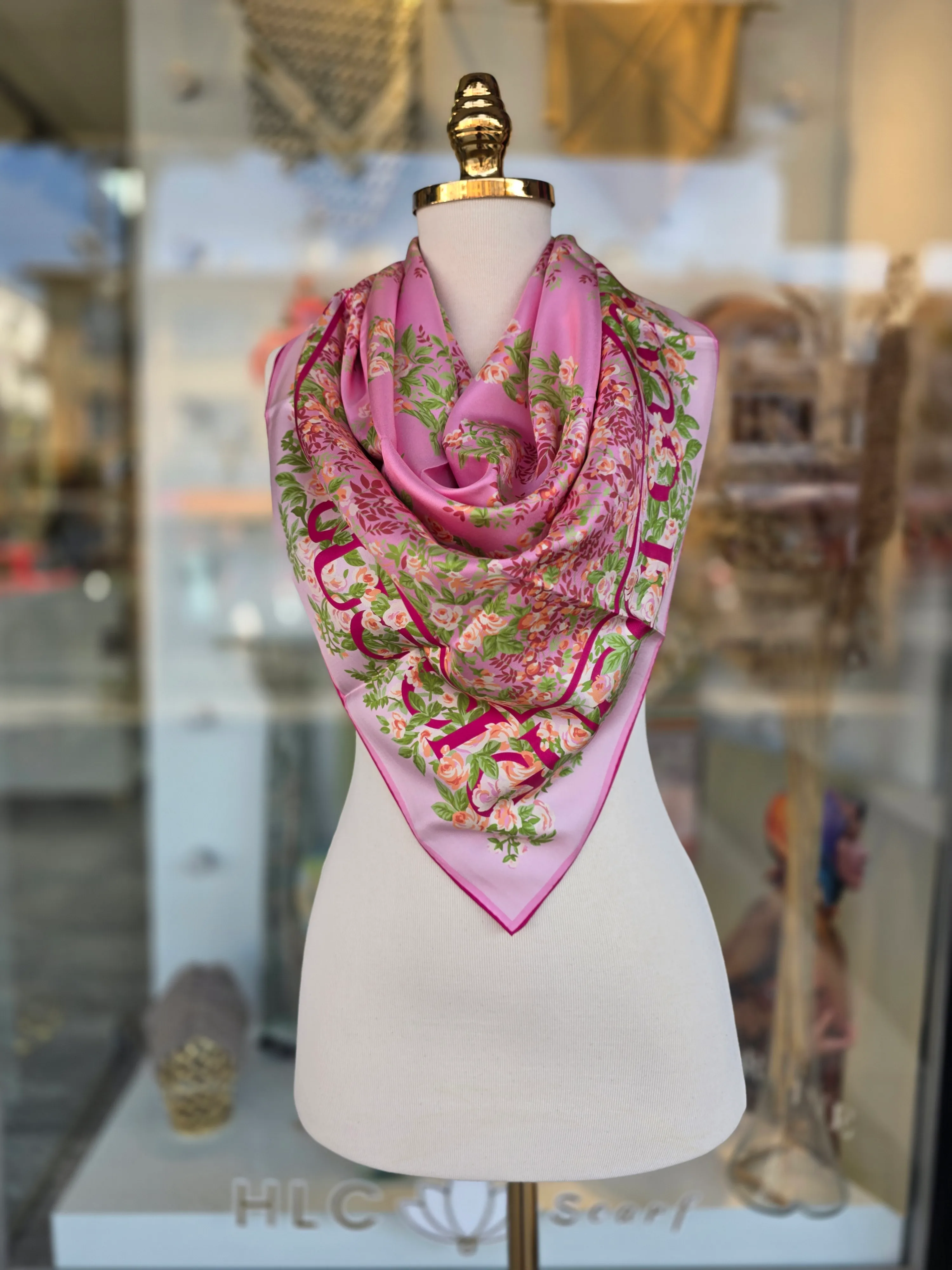 İTHAL %100 TWİLL İPEK 18 MOMME EŞARP