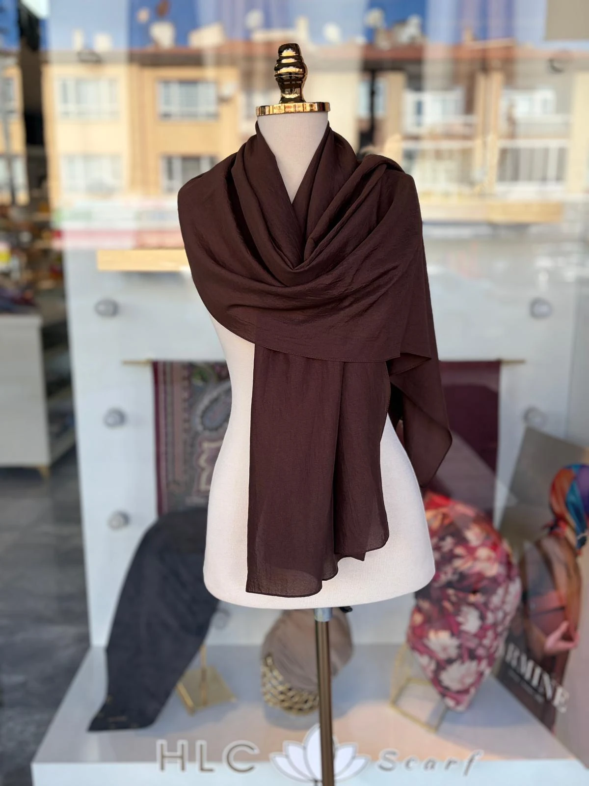 Brisa Vual Yok Şal - ACI KAHVE