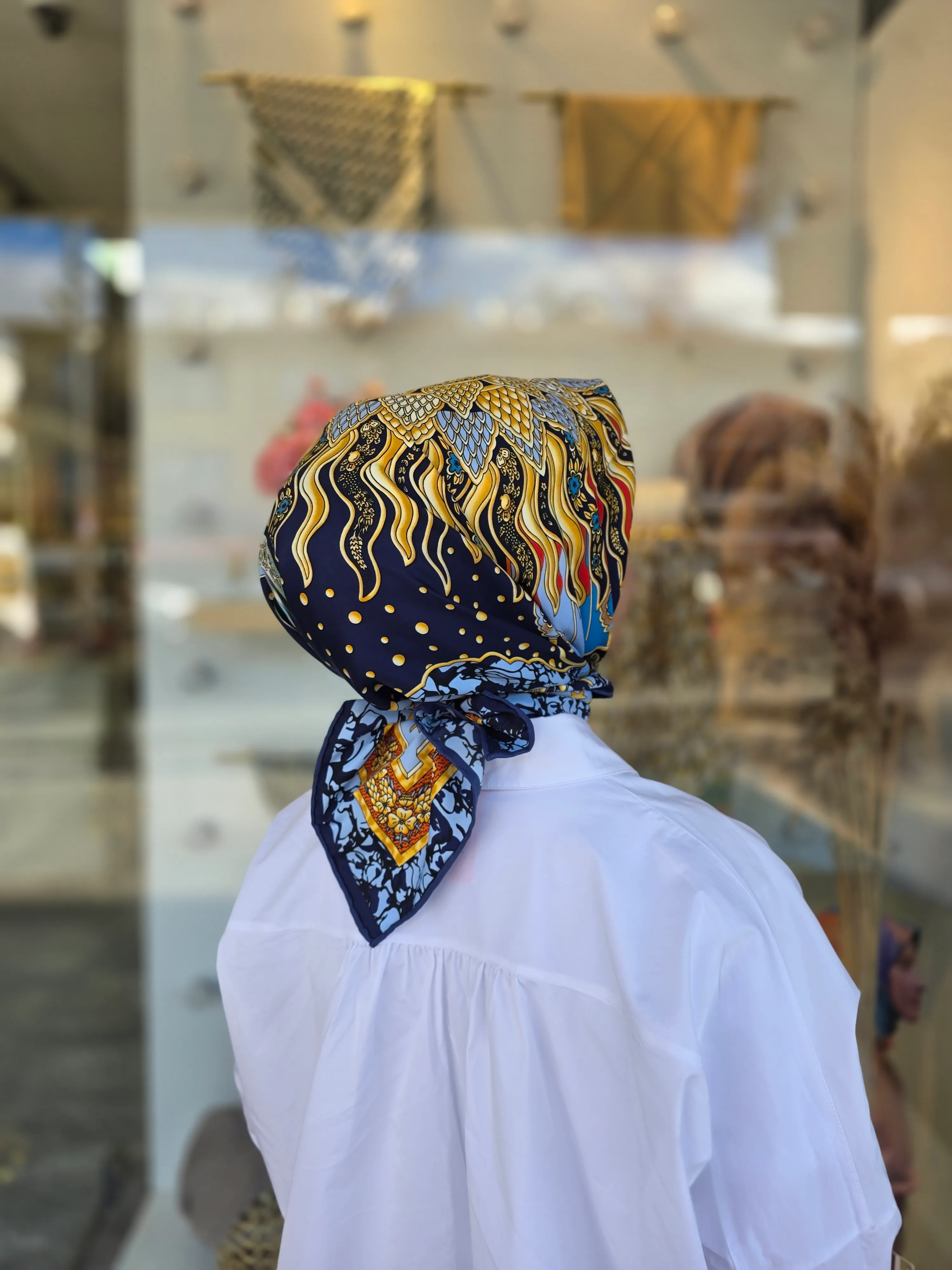 İTHAL TWİLL İPEK EŞARP